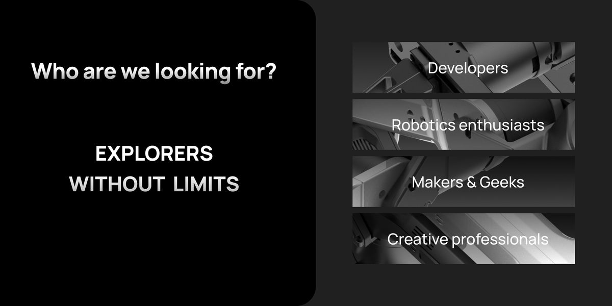 Creators, tech enthusiasts, robotics researchers, laboratory researchers, and robotics hobbyists can all find the software and hardware support they need through Galaxea Dynamics.