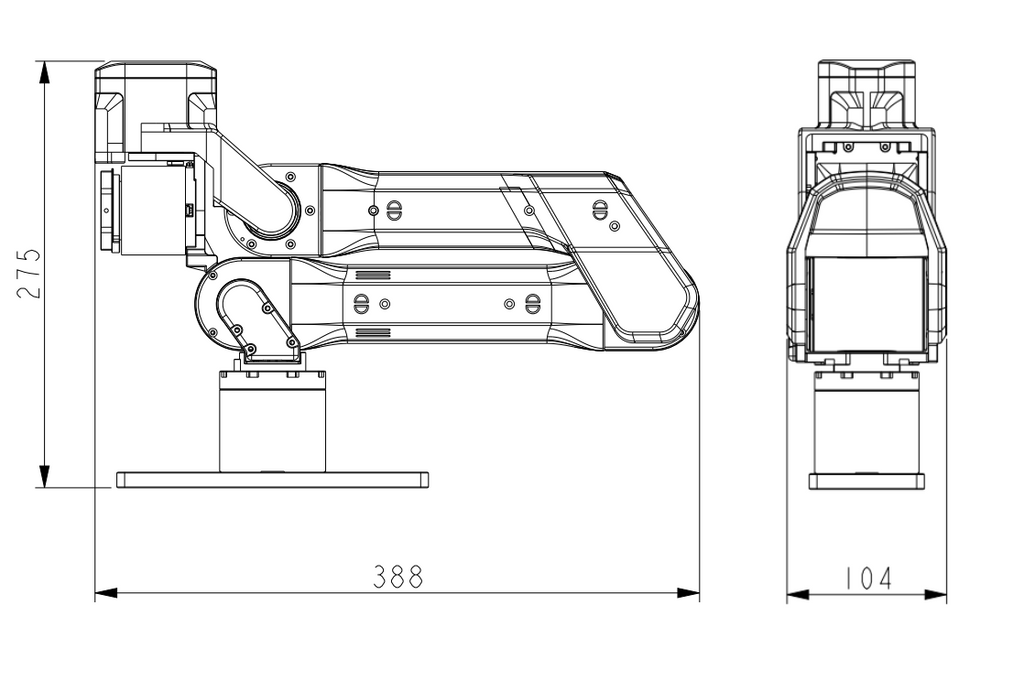 Galaxea A1Z Lightweight Force-Controlled 6-DOF Robot Arm