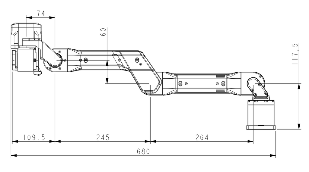 Galaxea A1Z Lightweight Force-Controlled 6-DOF Robot Arm